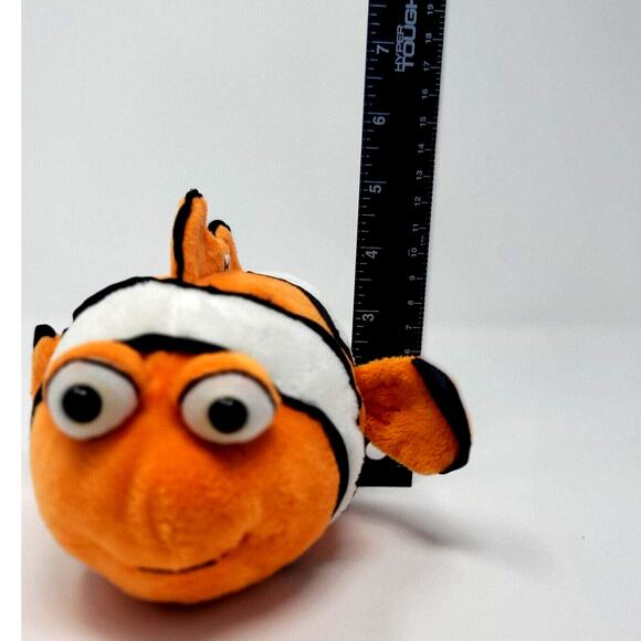 Ganz Webkinz Clown Fish Plush Stuffed Animal Orange & White HM219 - Picture 10 of 10